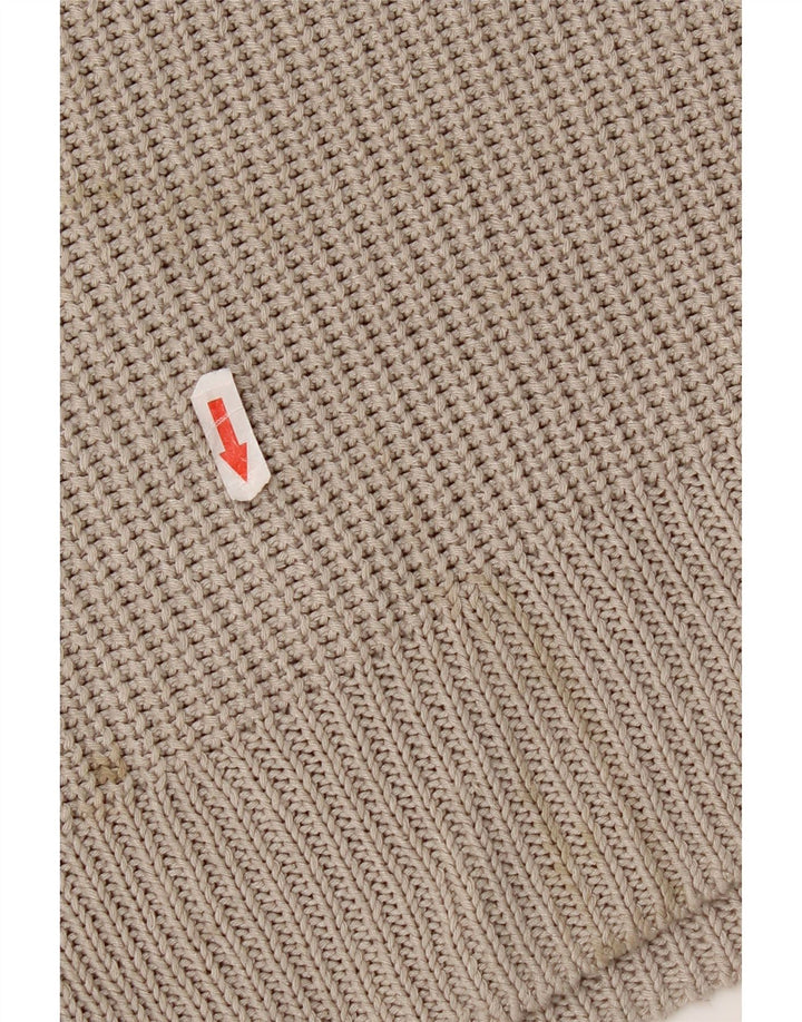 Zara Homme Débardeur Gilet Petit Acrylique Marron