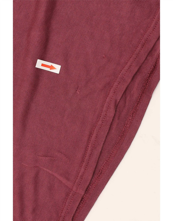 Polo Homme Zara Large Lyocell Bordeaux
