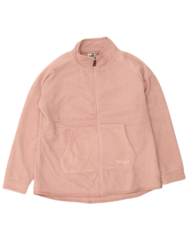 Weird Fish Veste Polaire Femme UK 18 XL Rose Polyester