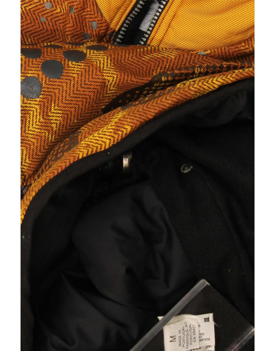 Tokka Tribe Veste coupe-vent pour homme UK 38 Jaune moyen géométrique