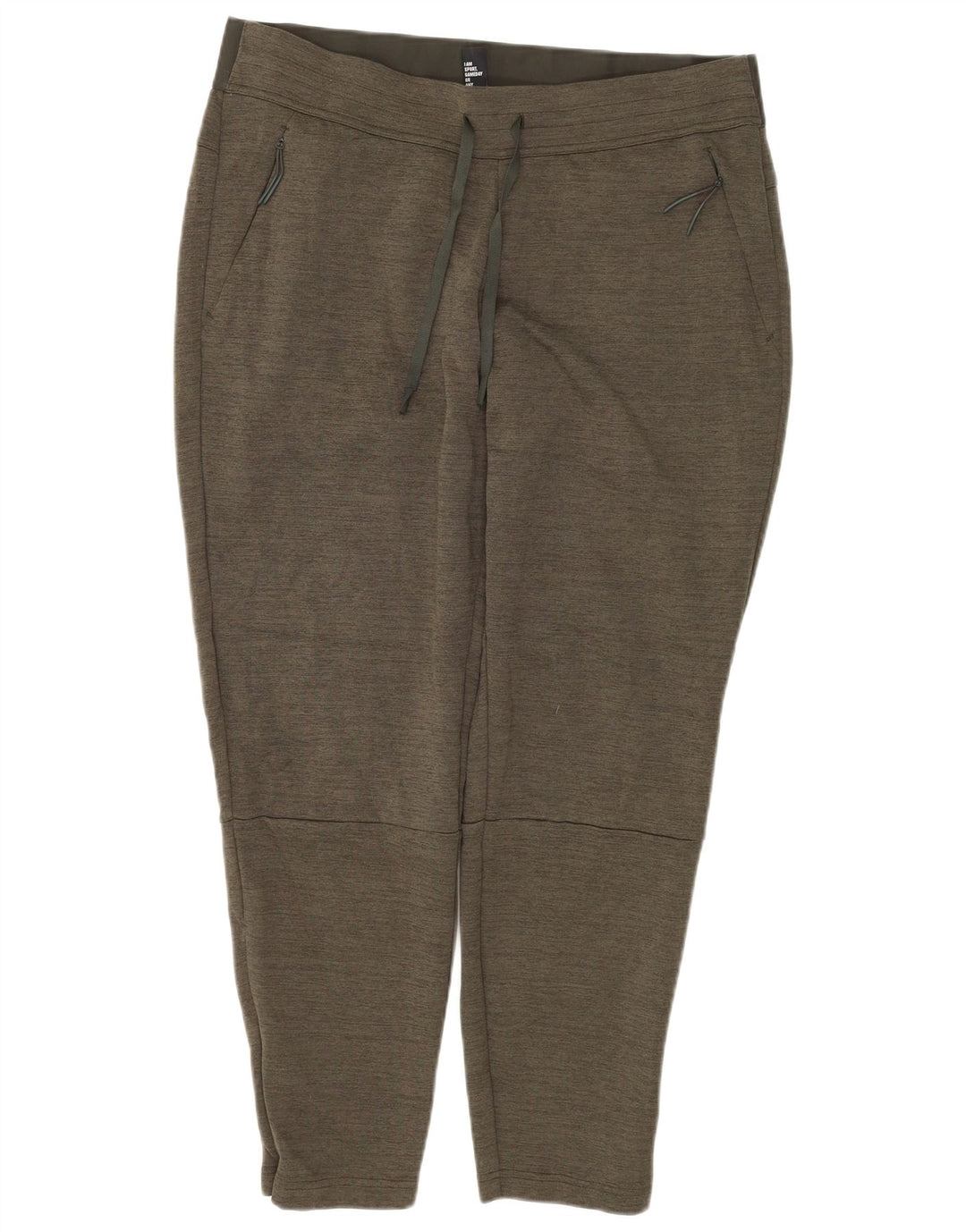 ADIDAS Pantalon de survêtement pour femme UK 20/22 XL Kaki Moucheté