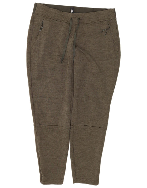 ADIDAS Pantalon de survêtement pour femme UK 20/22 XL Kaki Moucheté