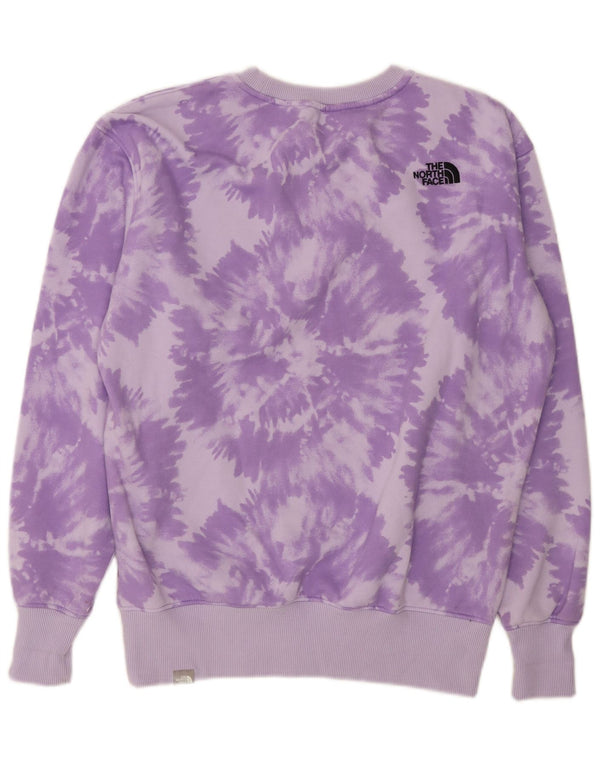 The North Face Sweat-shirt coupe ample pour femme UK 18 XL Violet Tie Dye