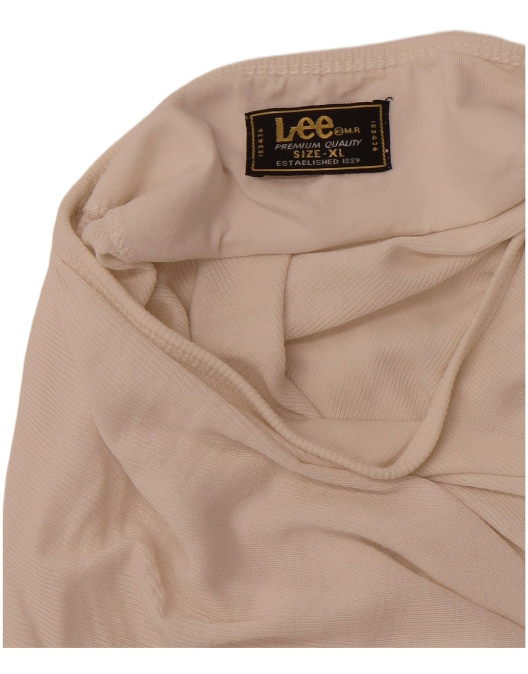 LEE Womens Top Long Sleeve UK 18 XL White