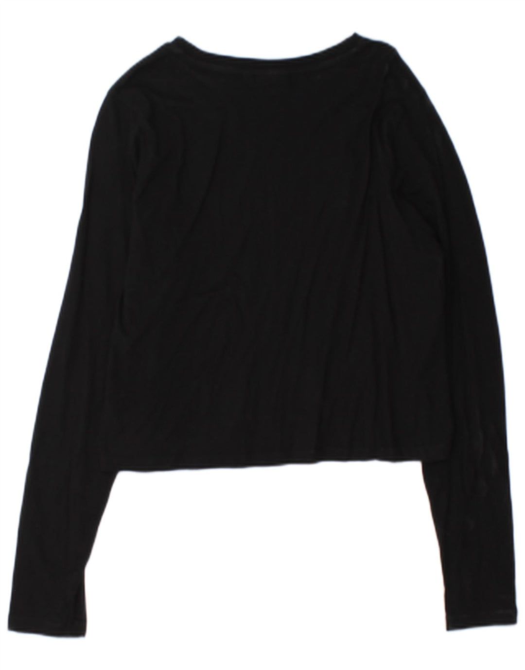 Fila Haut court graphique à manches longues pour femme UK 14 Large Noir