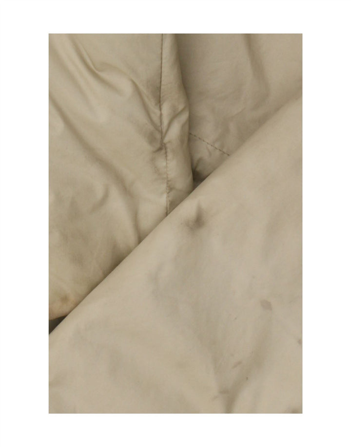 Gas Veste matelassée à capuche pour femme UK 14 Large Beige Nylon