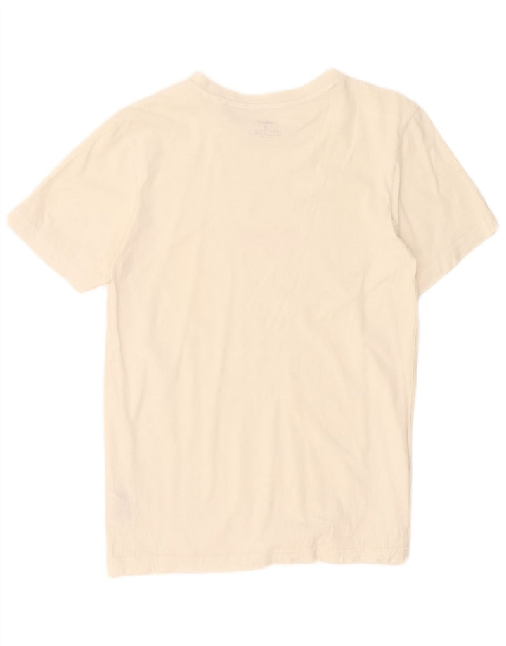 Adidas T-shirt graphique pour hommes, petit haut en coton blanc