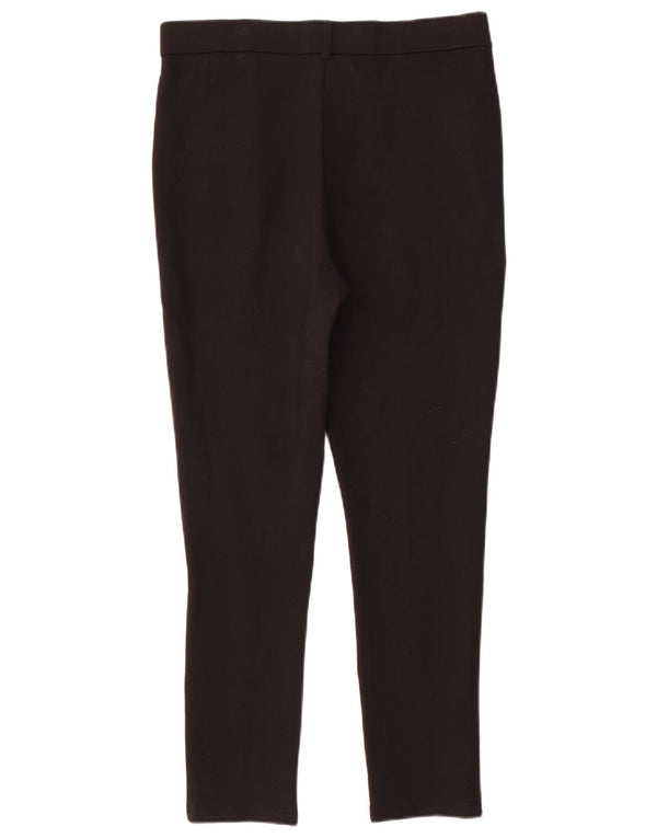 Zara Pantalon décontracté skinny pour femme XL W36 L28 Noir Viscose
