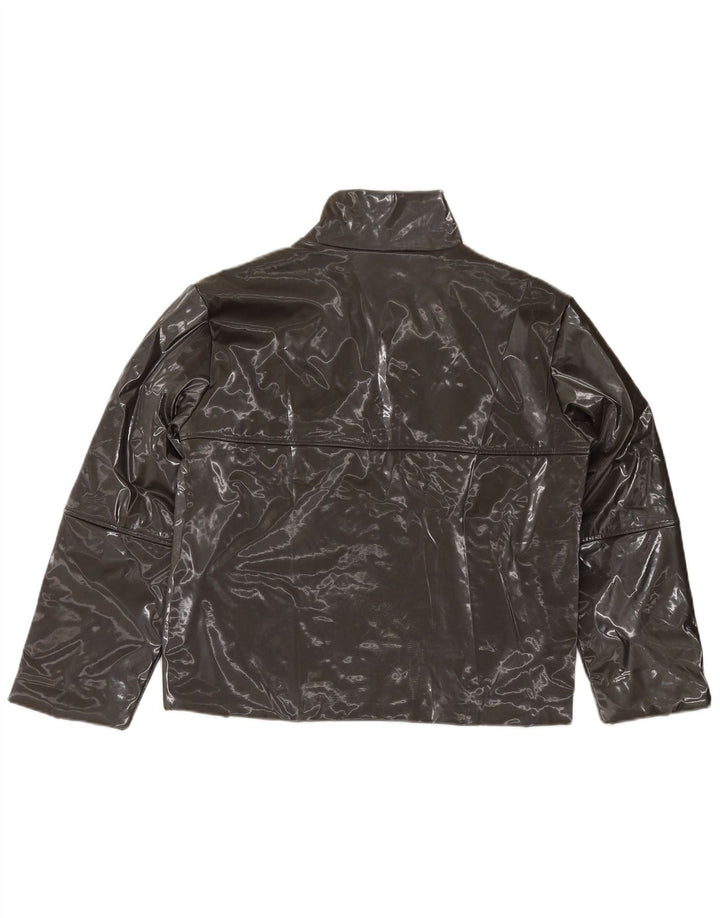 Crazy World Veste Bomber Oversize Femme UK 14 Polyester Noir Moyen