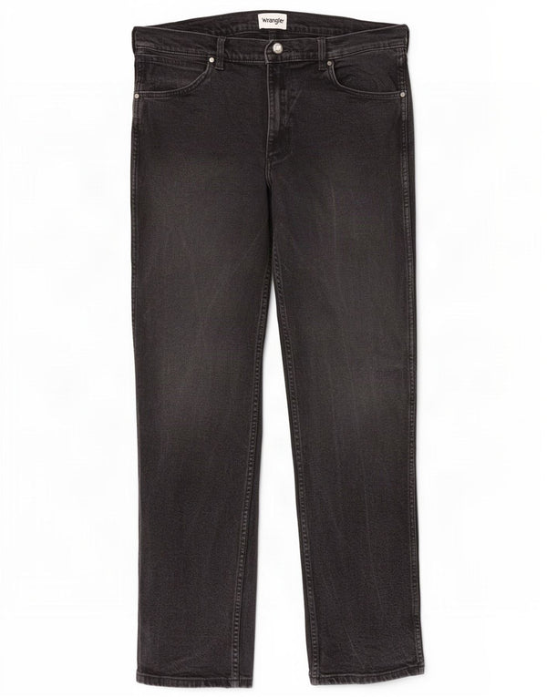 Wrangler Jean droit homme W36 L36 coton noir