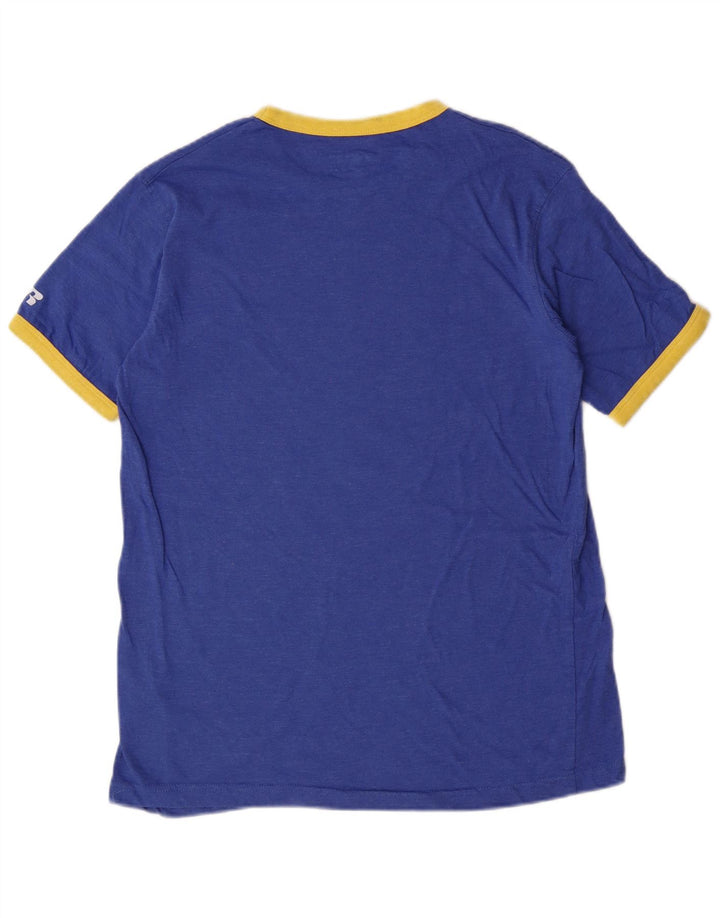 Russell Athletic T-Shirt Graphique Homme Bleu Moyen Coton