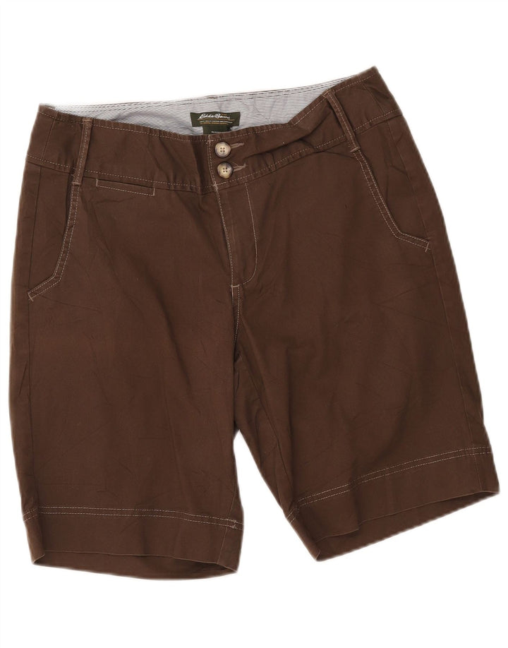 Eddie Bauer Bermuda Blakely Fit pour femme US 8 Medium W30 Coton marron