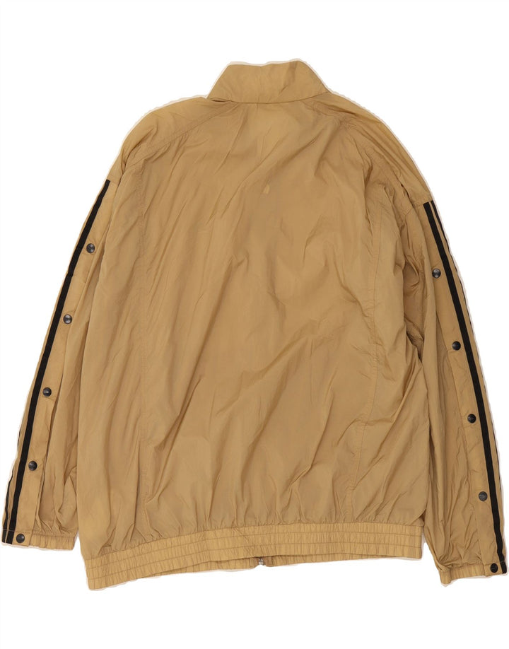 ADIDAS Womens Oversized Bomber Jacket UK 18 XL Brown Nylon Vintage Adidas and Second-Hand Adidas from Messina Hembry 