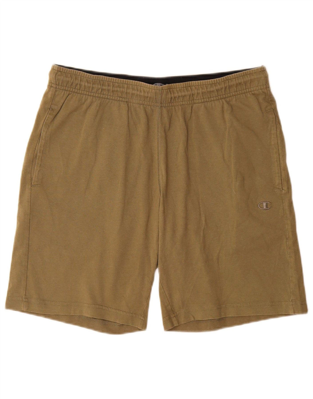 Champion Short de Sport Homme Kaki Moyen