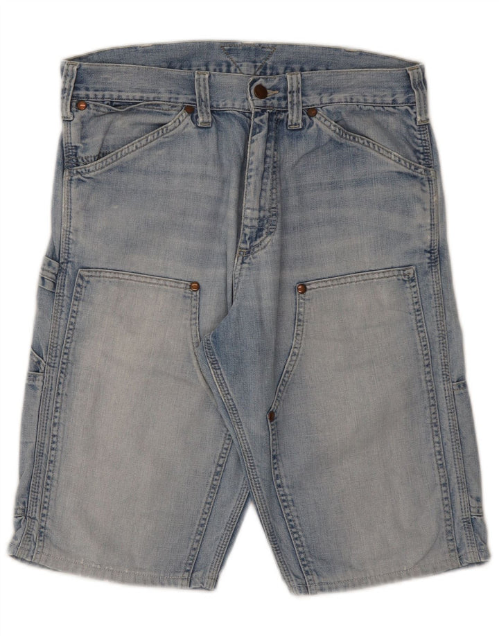 Meltin' Pot Short Cargo En Jean Homme W31 Bleu Moyen