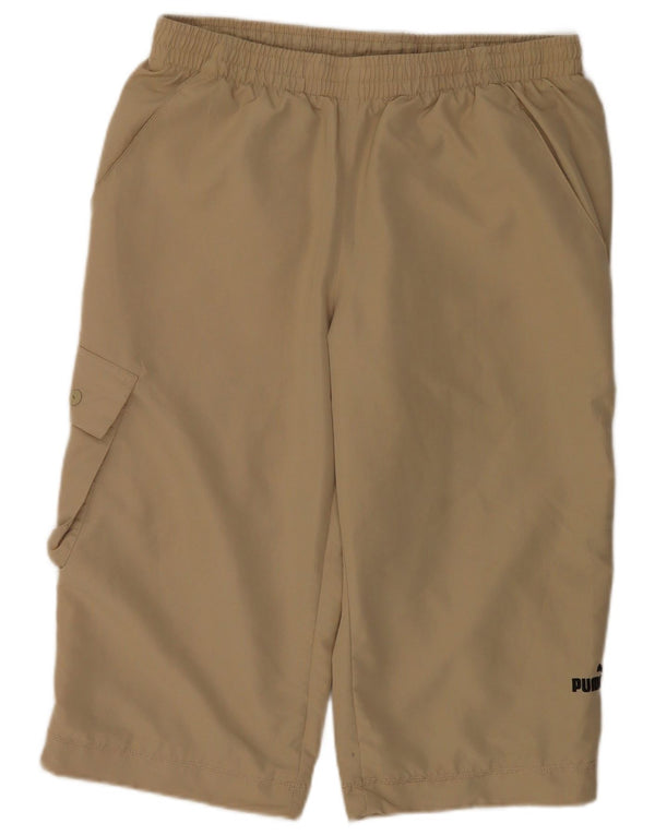 Puma Pantalon de Survêtement Capri Cargo Homme Marron Taille L