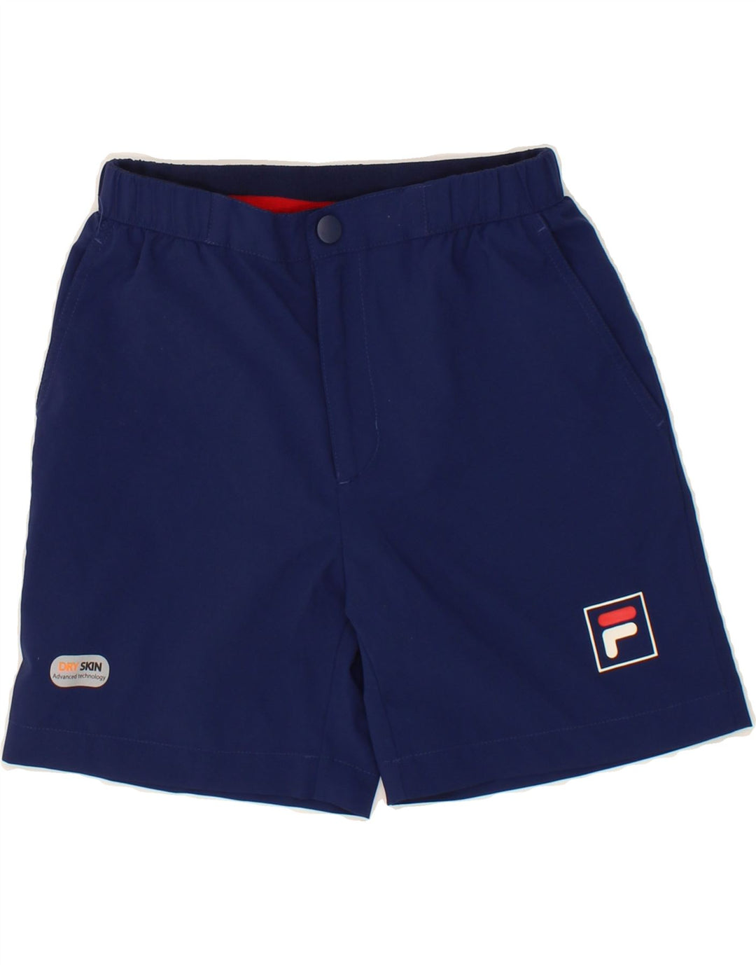 FILA Boys Chino Shorts 9-10 Years W24  Blue Polyester Vintage Fila and Second-Hand Fila from Messina Hembry 