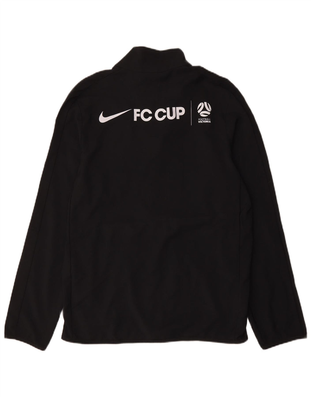 Nike Hommes Dri Fit Graphic Survêtement Top Veste Petit Noir Polyester