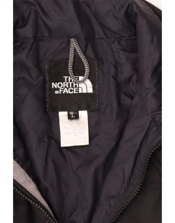 The North Face Veste coupe-vent pour femme UK 16 Large Noir Polyester