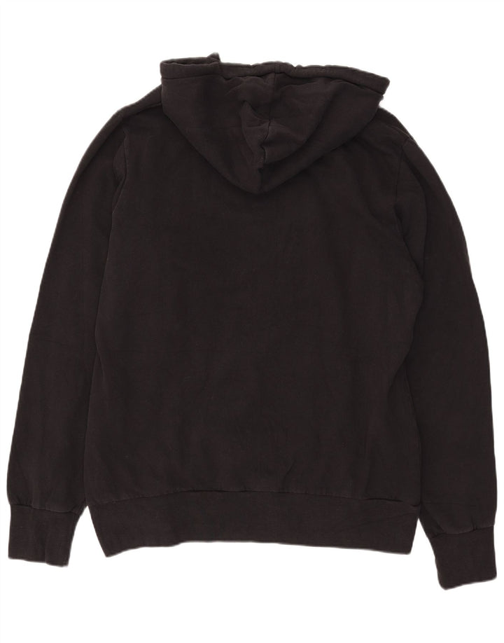 Pull à capuche graphique pour hommes 2XL en coton noir
