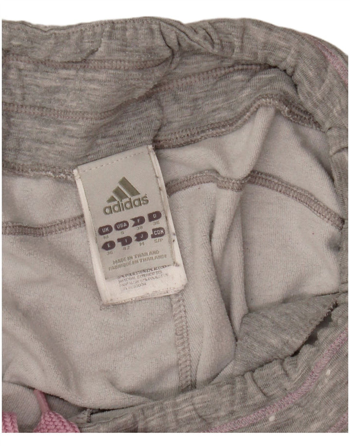 Adidas Pantalon de survêtement pour femme Joggers UK 10 Petit Gris Polyester