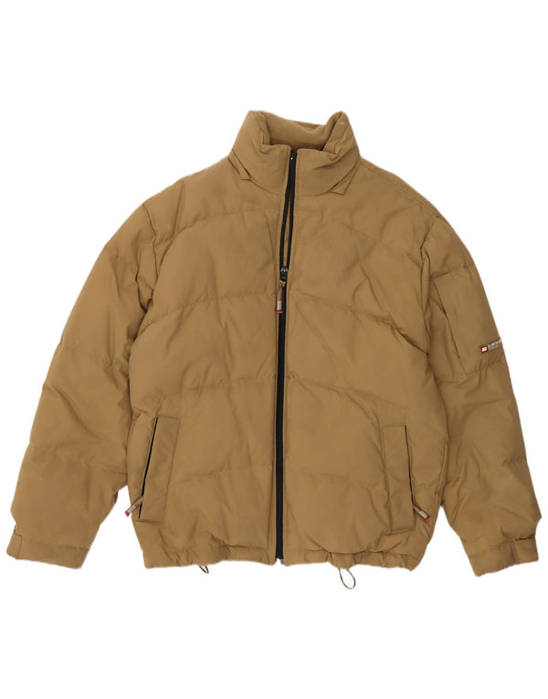 Esprit Veste matelassée coupe ample pour homme UK 36 Small Beige Nylon