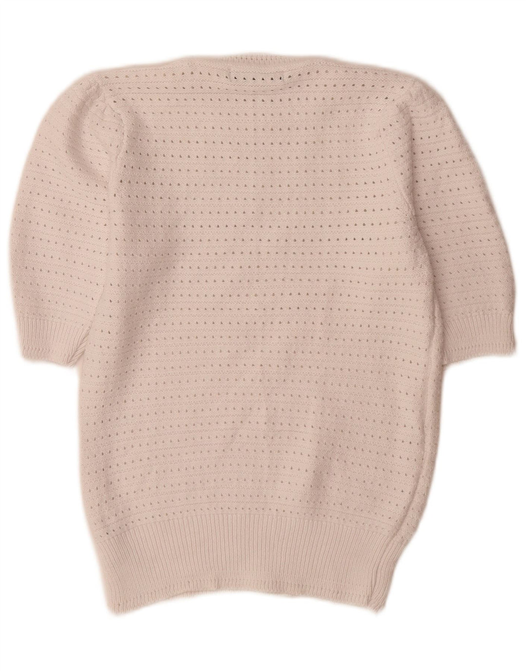 Marks & Spencer Pull à col rond pour femme UK 10 Petit Blanc
