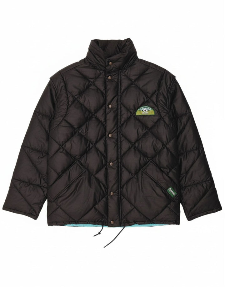 DOLOMITE Veste matelassée réversible pour homme UK 34 XS Noir Polyester