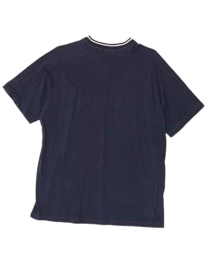 Champion T-Shirt Homme Top XL Bleu Marine Coton