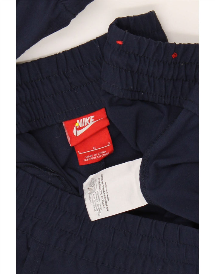 NIKE Pantalon de survêtement pour hommes Joggers Large Nylon bleu marine