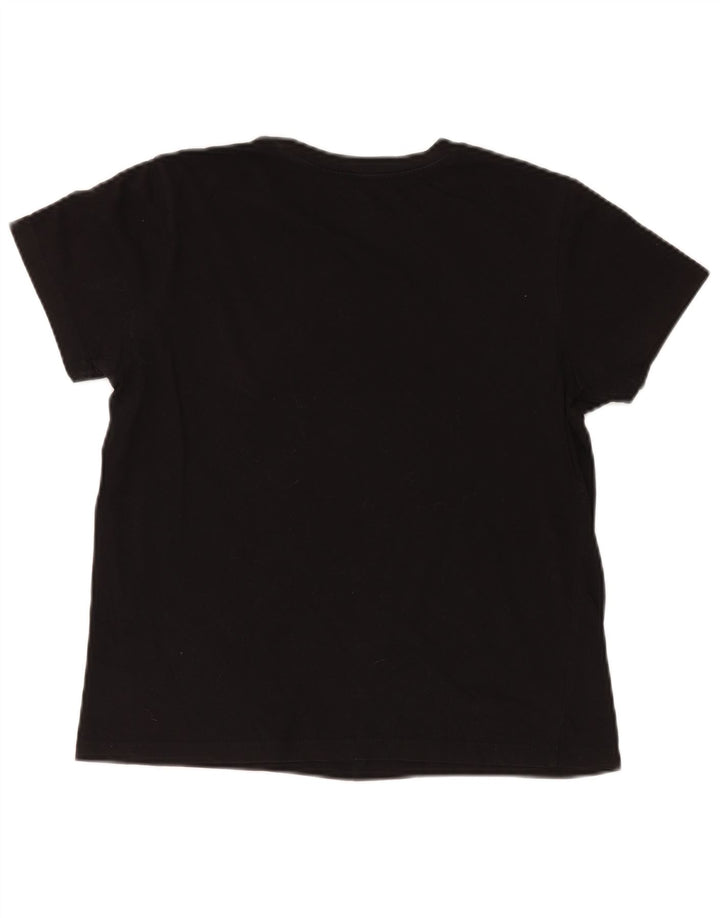 Vans T-shirt graphique pour femme UK 14 Noir moyen