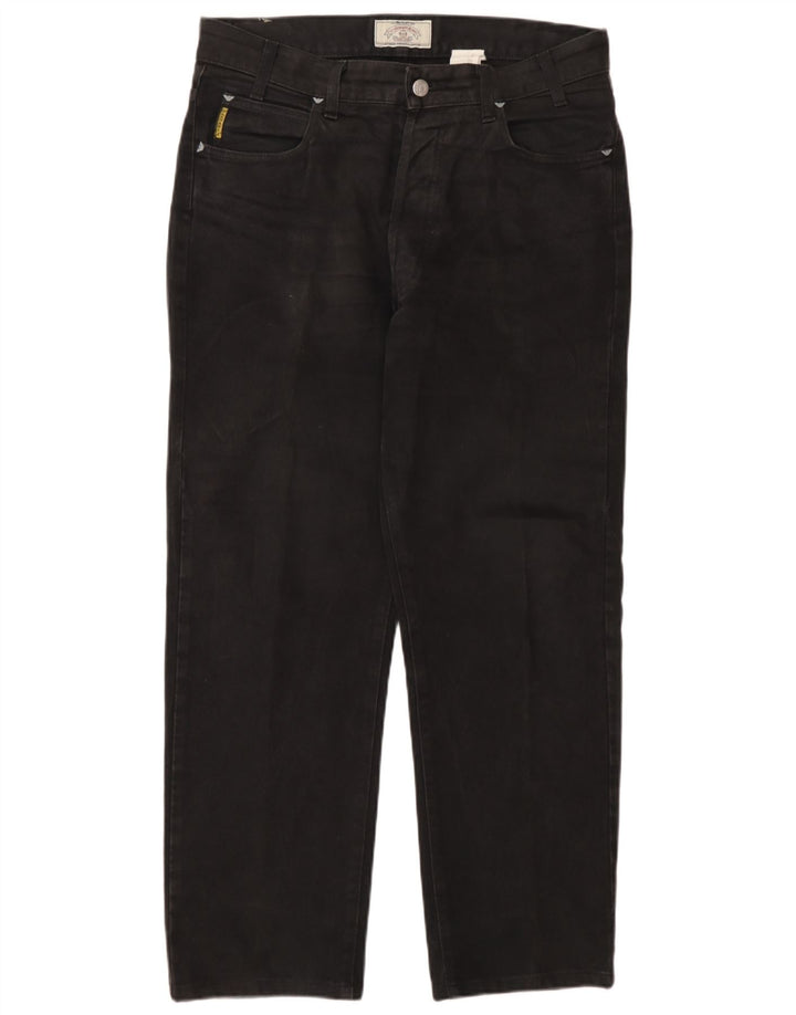 Armani Jean droit homme W32 L28 coton noir