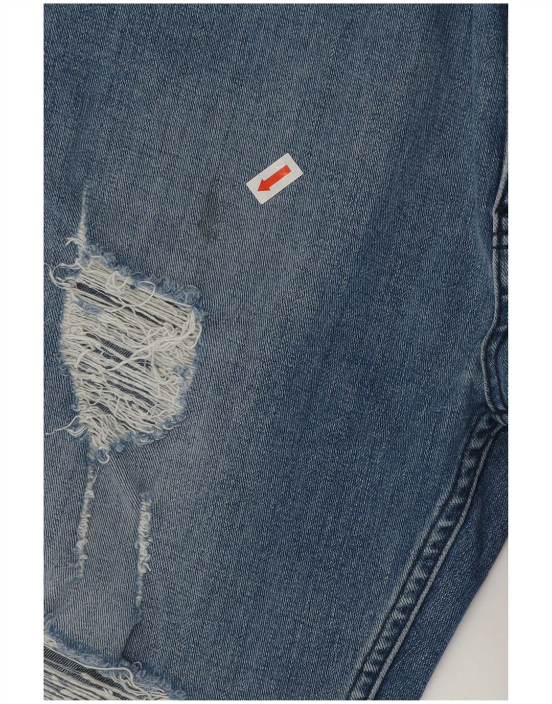 Lee Short en jean vieilli W32 pour homme en coton bleu moyen