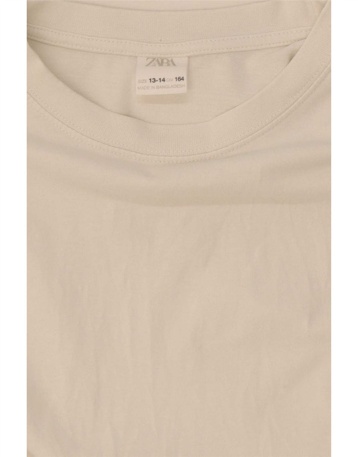 Zara Haut Fille Manches Longues 13-14 ans Blanc