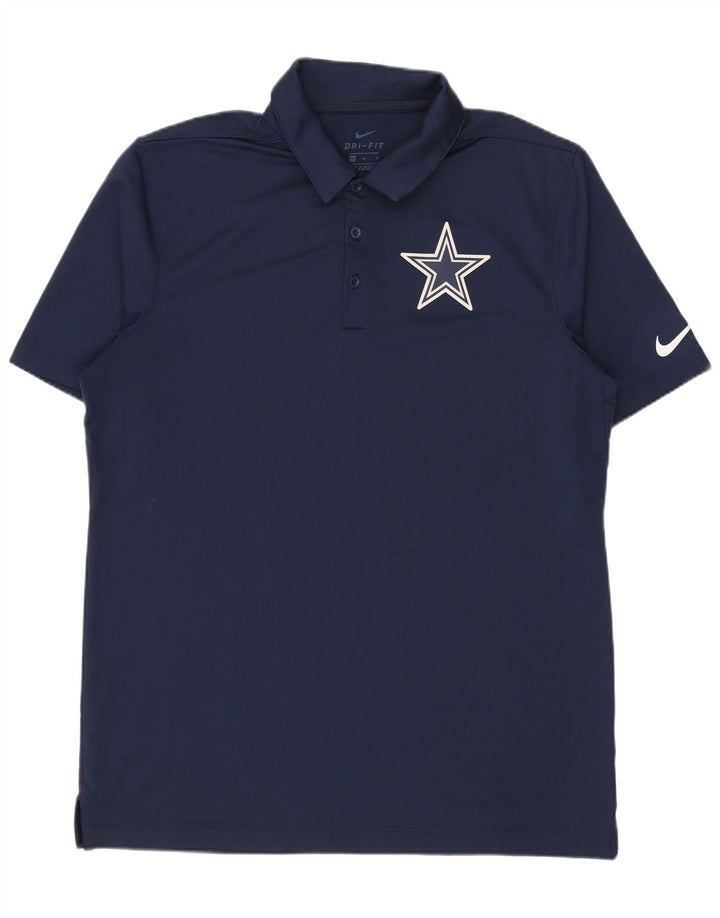 Polo Dri Fit Nike Homme Bleu Marine Moyen