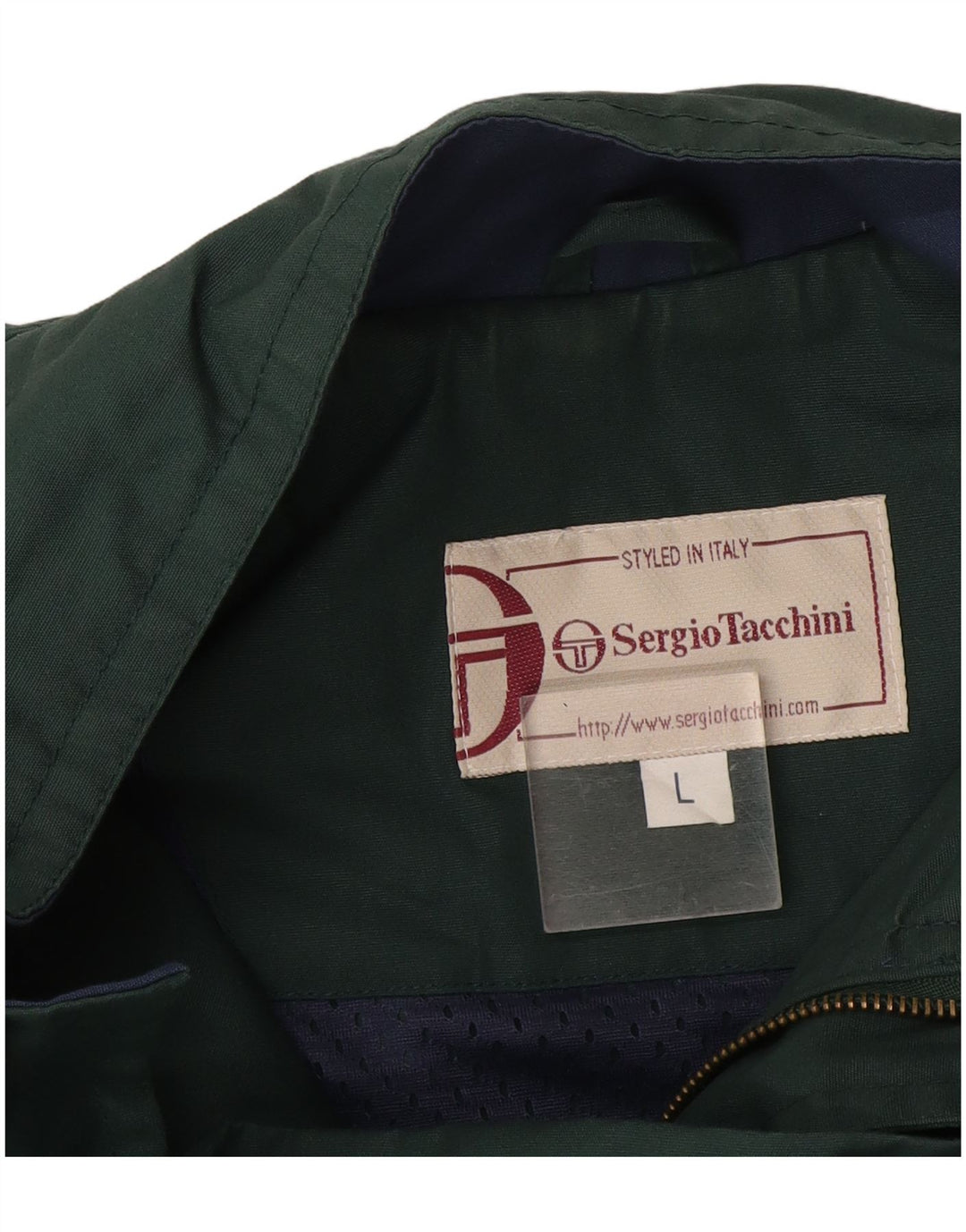 Sergio Tacchini Veste utilitaire pour homme UK 40 Large Vert