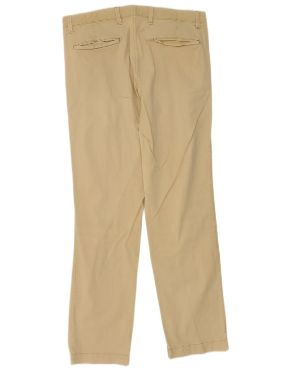 Gap Pantalon Chino Droit Homme W34 L34 Jaune Coton
