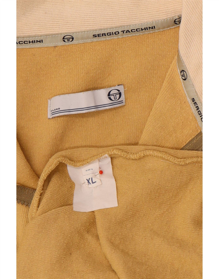 Sergio Tacchini Pull col zippé pour homme XL Marron