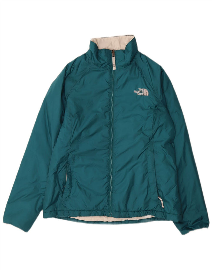 The North Face Veste Bomber Liner Femme UK 14 Nylon Bleu Moyen