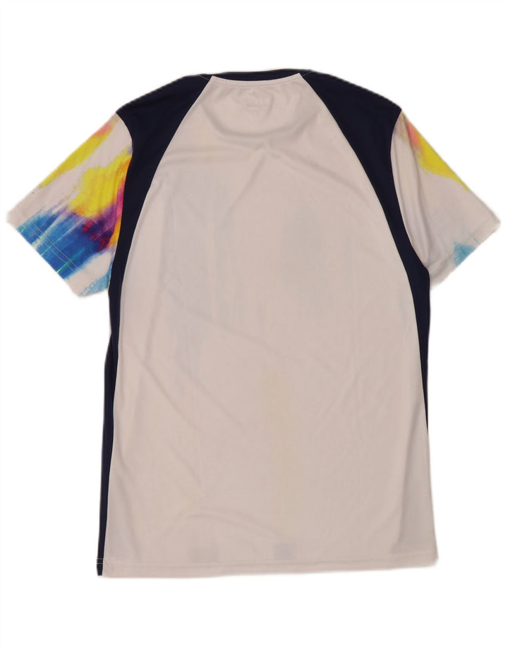AUSTRALIAN L'ALPINA T-Shirt Homme Haut Petit Multicolore Tie Dye Polyester