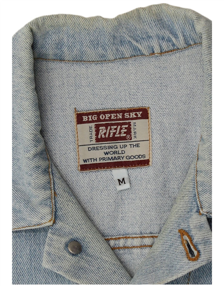 Rifle Gilet en jean pour homme UK 38 Bleu moyen Coton