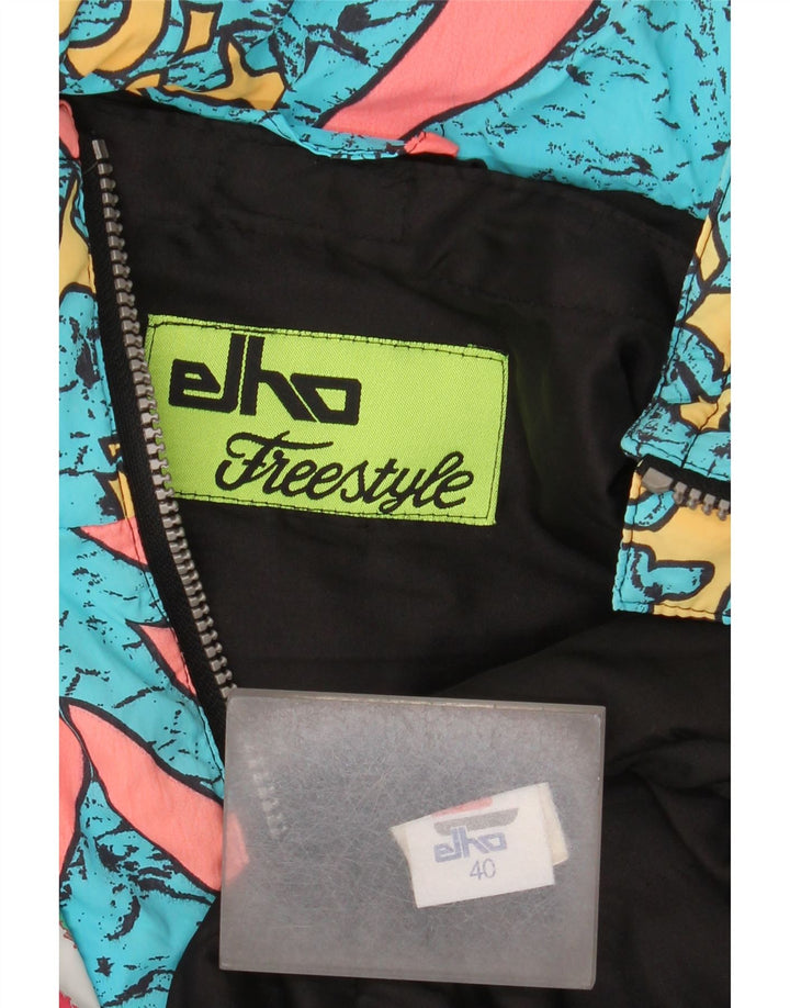Elho Combinaison de ski graphique surdimensionnée pour femme EU 40 Medium Multicolore
