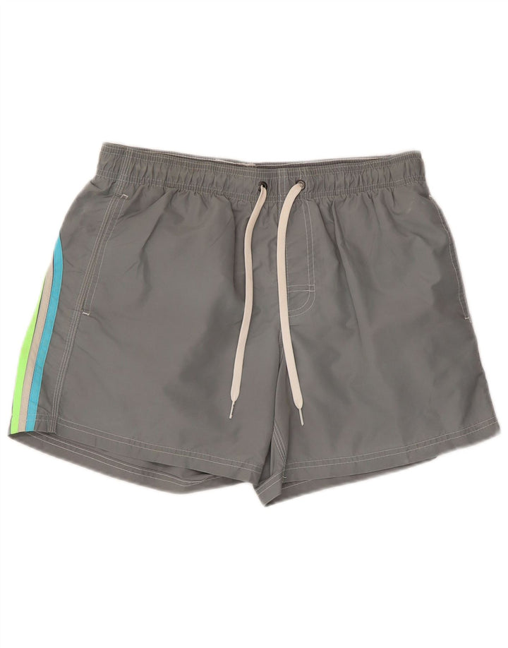 Short de bain homme Sundek polyester gris moyen