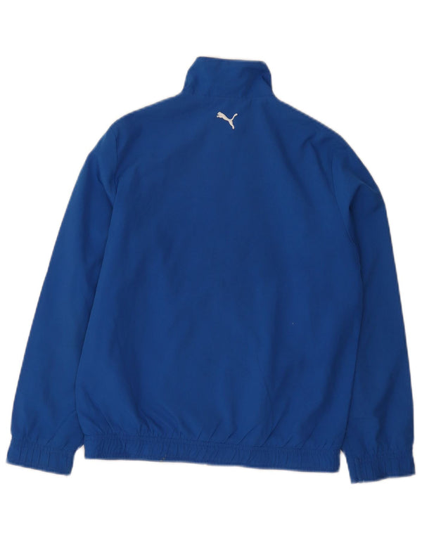 Puma Veste de survêtement graphique garçon 9-10 ans Bleu Polyester