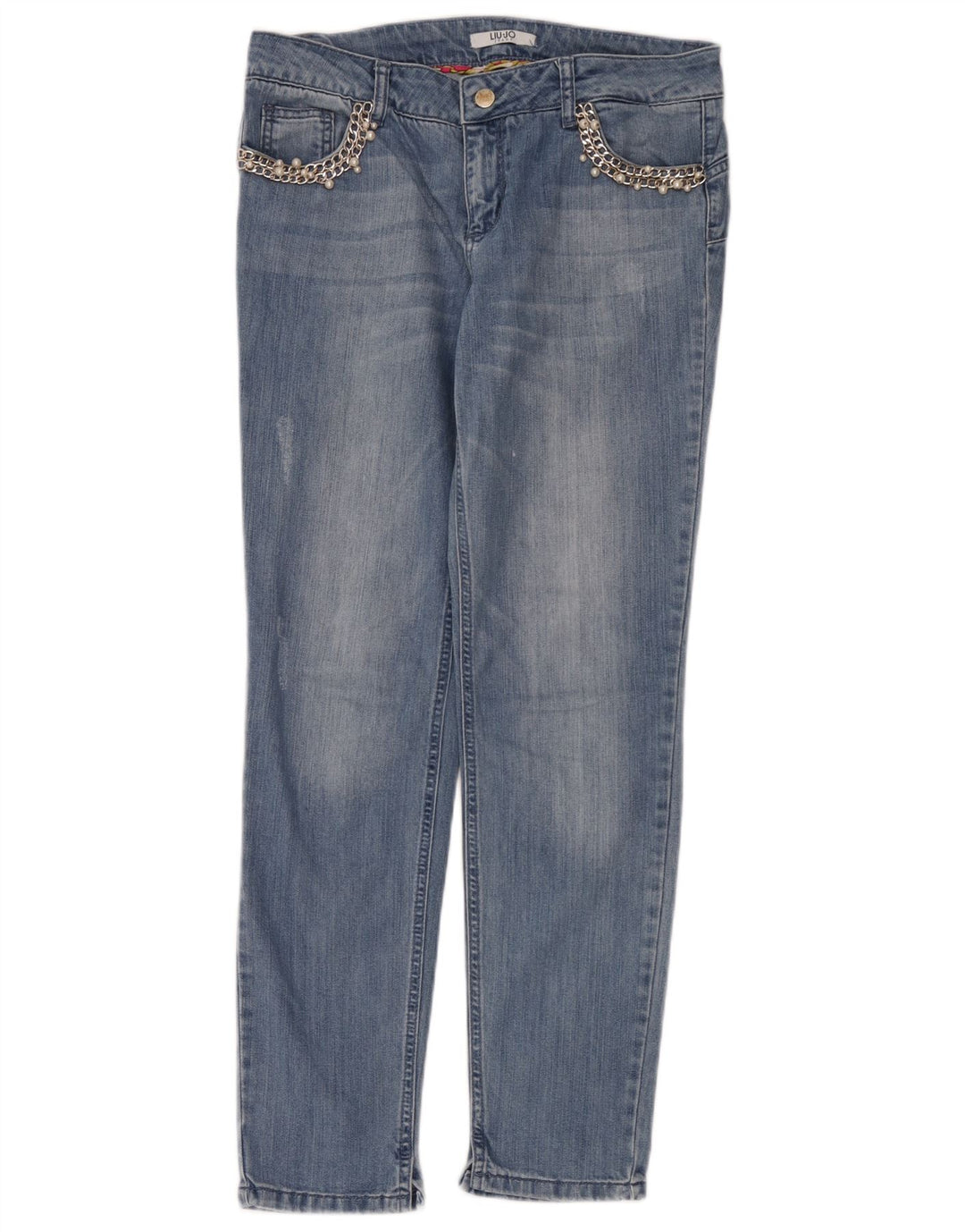 Liu Jo Jean Slim Femme W32 L30 Bleu
