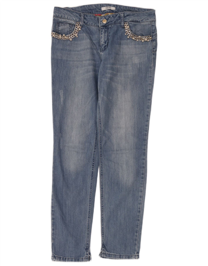 Liu Jo Jean Slim Femme W32 L30 Bleu
