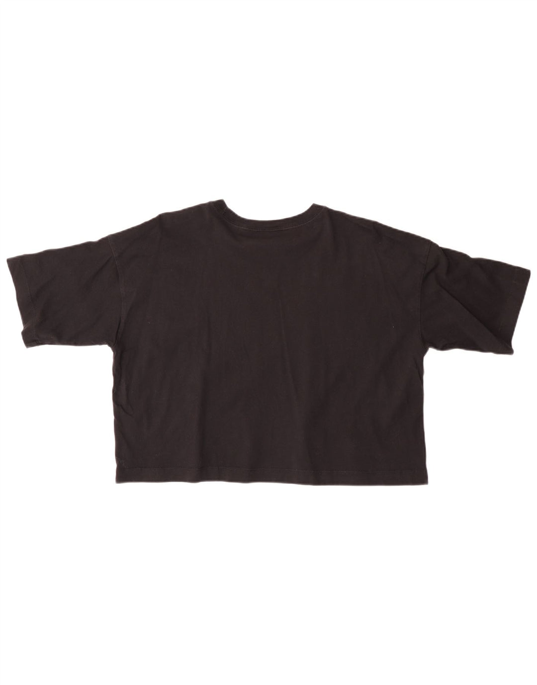 CHAMPION T-shirt court graphique pour femme UK 14 Noir moyen