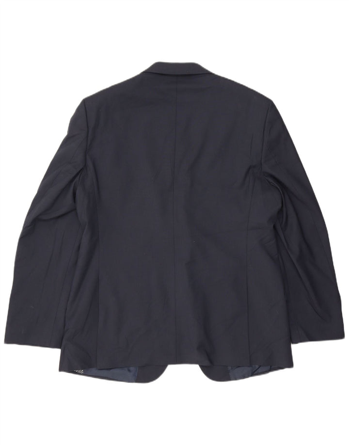 Marks & Spencer Veste blazer à 2 boutons pour homme UK 42 Large Bleu marine
