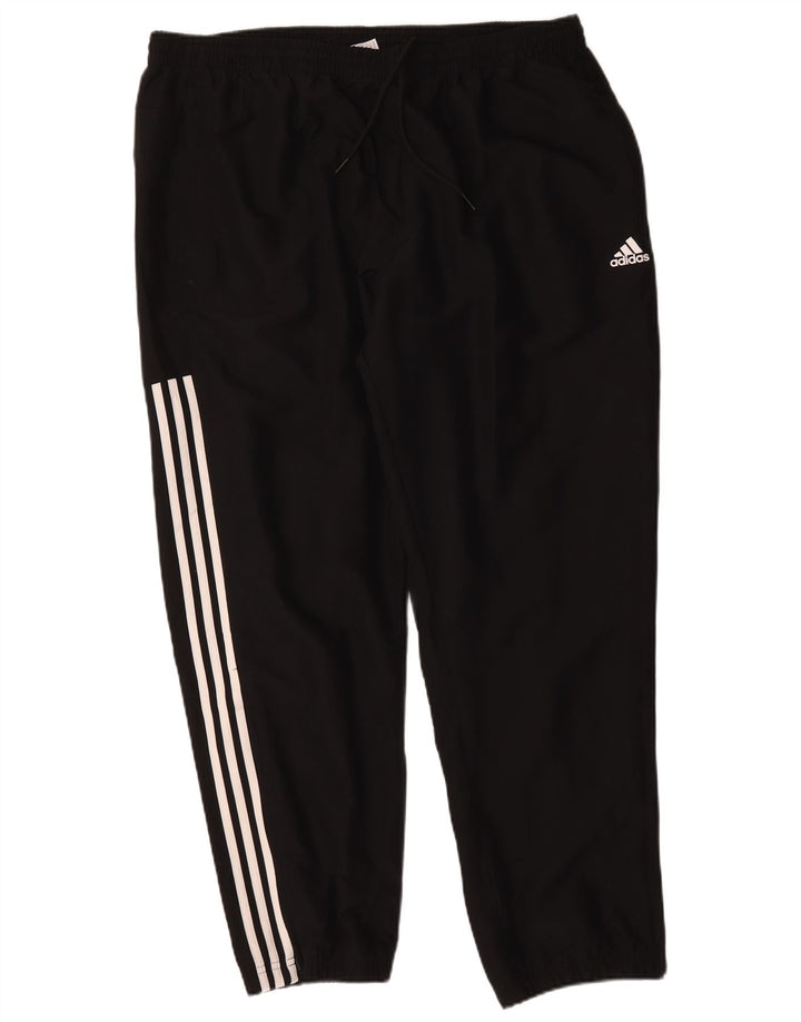 Adidas Pantalon de survêtement pour homme 2XL Noir Colourblock Polyester