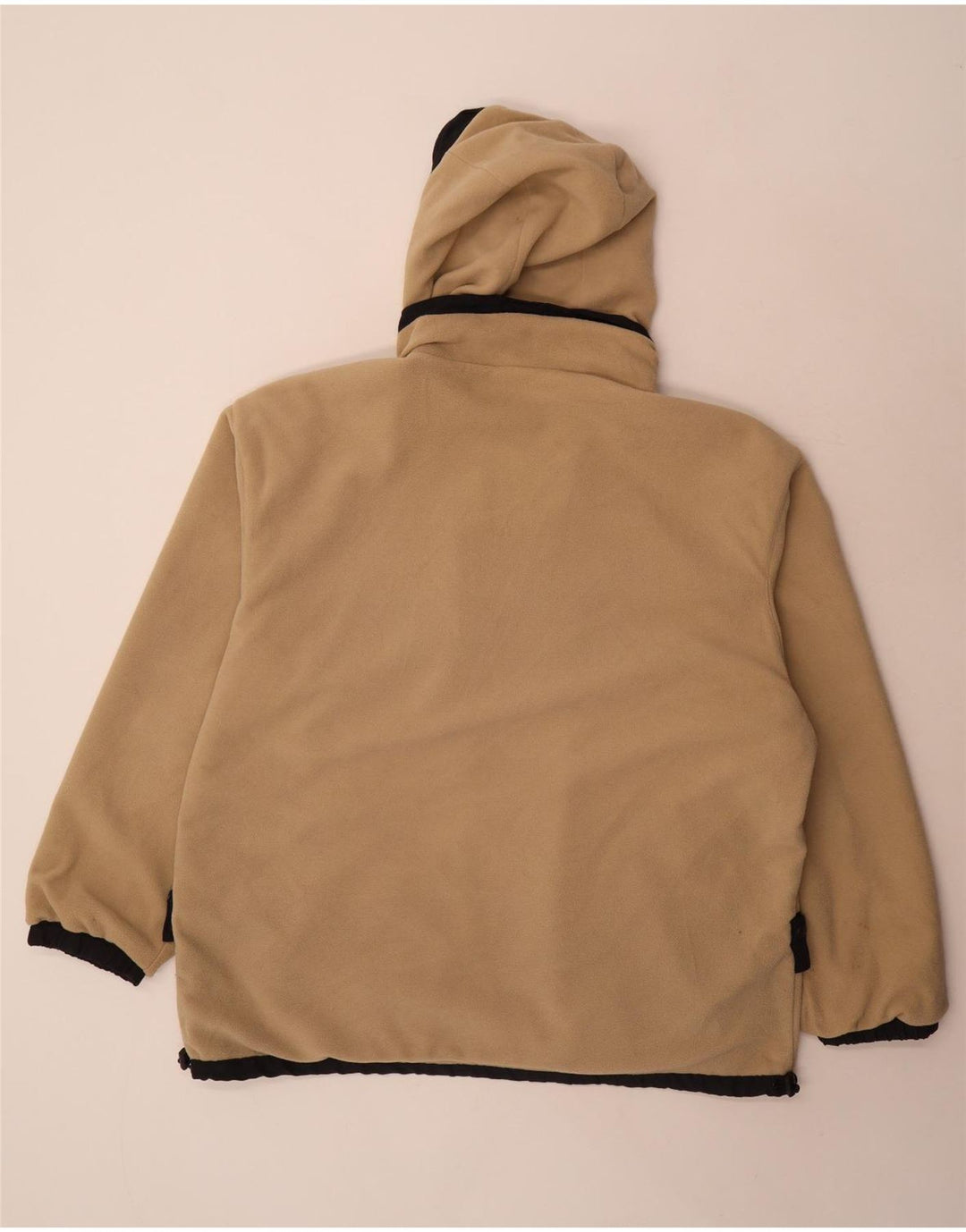 Kappa Veste réversible à capuche pour homme UK 40 Large Bleu marine Polyester